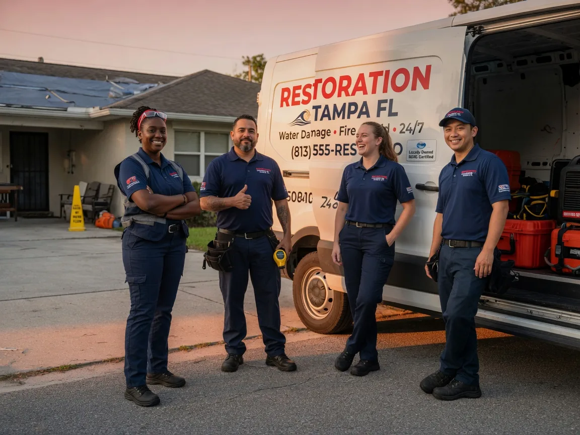 Water Damage Restoration company in Church Hill, TN